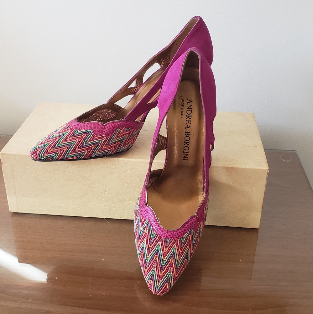 Vintage Andrea Borgini Pumps